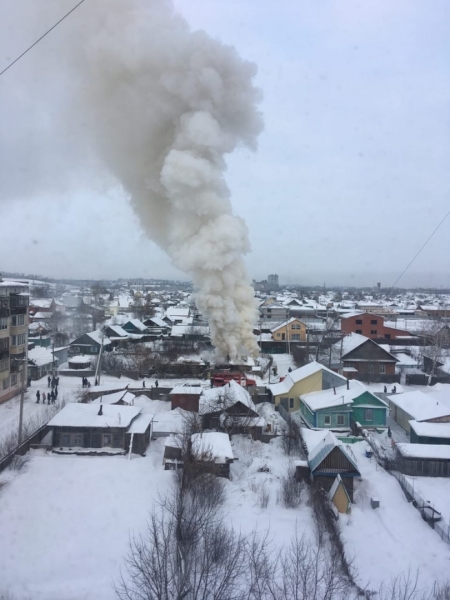 Вынужденно живший бане бийчанин заживо сгорел пожаре