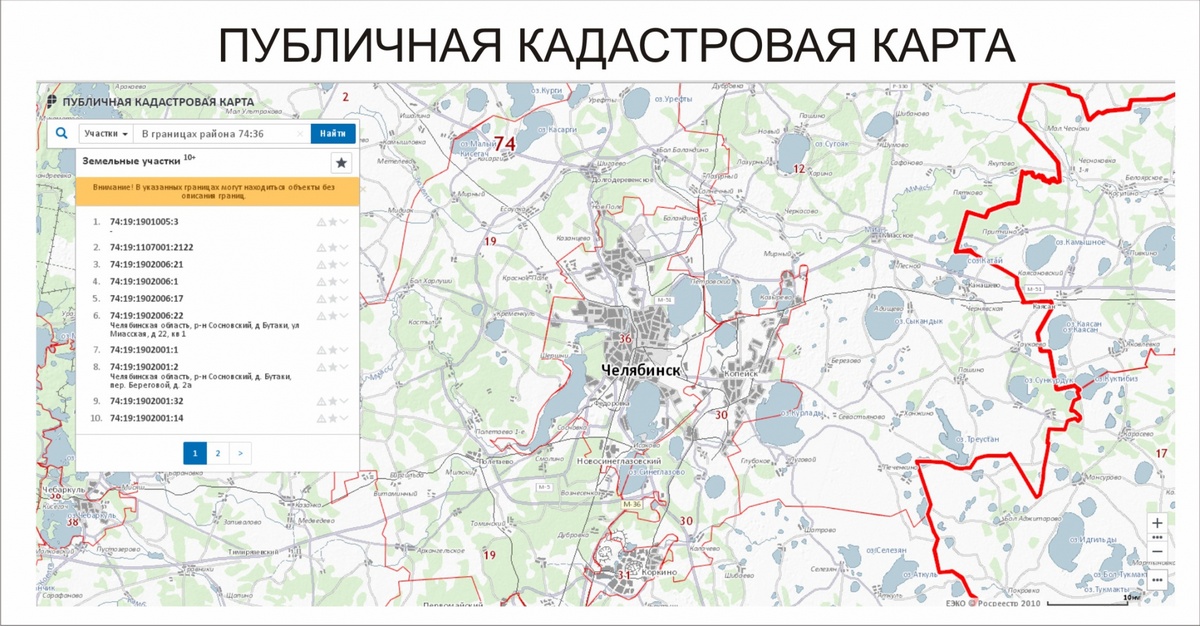 Для чего нужна публичная кадастровая карта